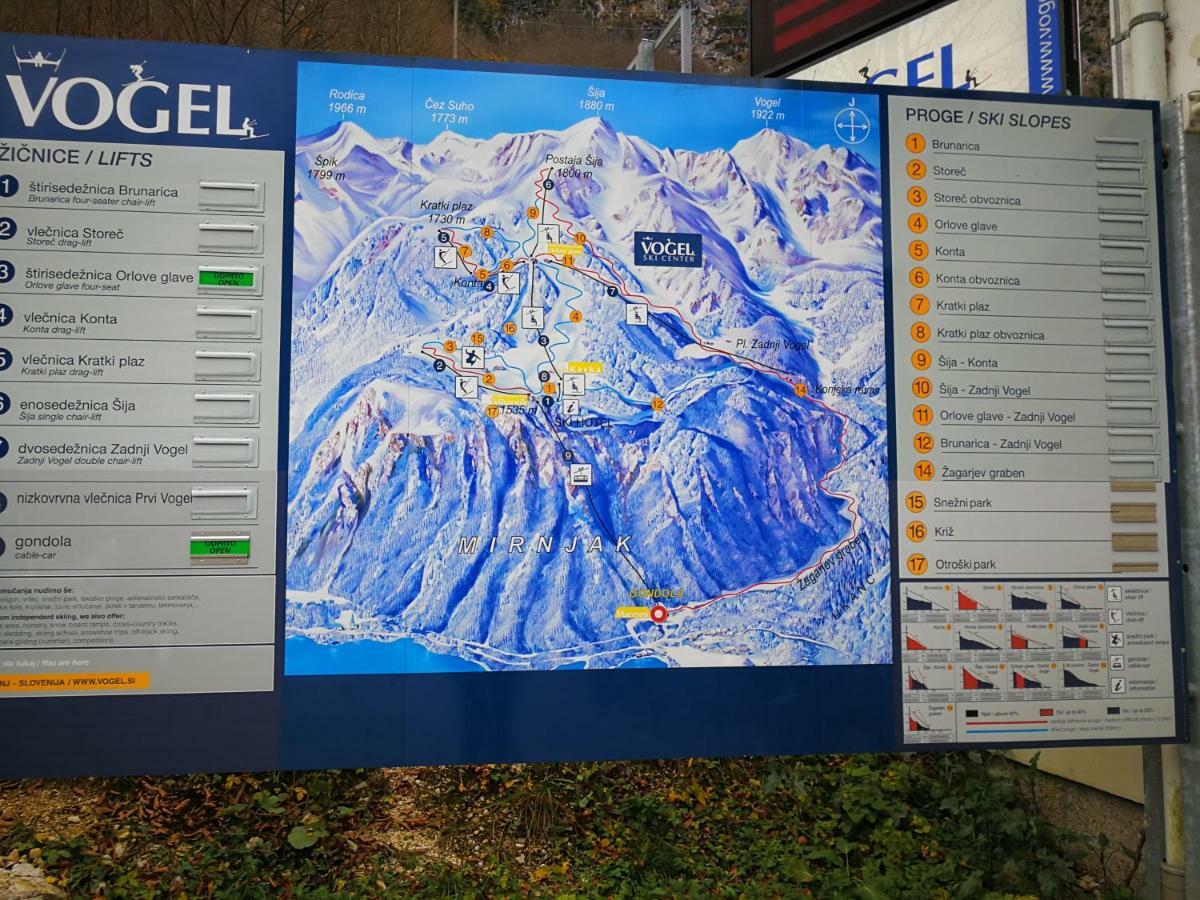 Apartament Planika B&M Bohinj Zewnętrze zdjęcie